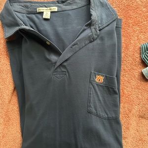 Peter millar auburn collar shirt size XL